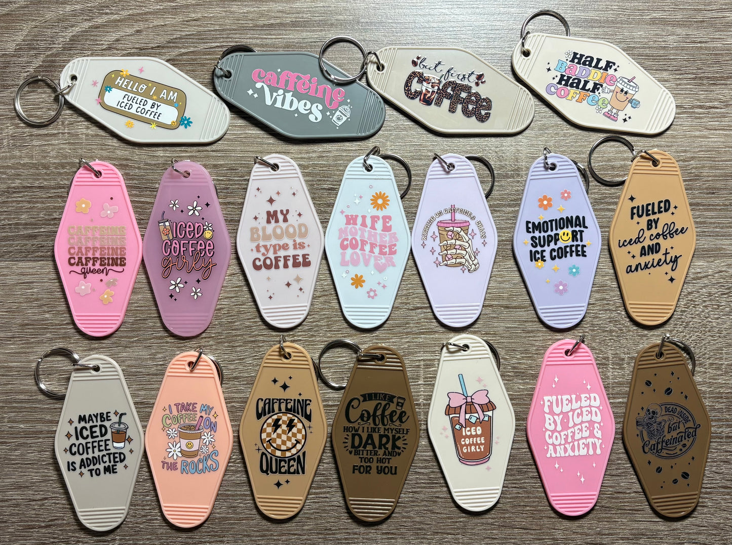Coffee Keychains