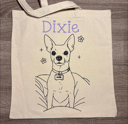 Personalized Dog or Cat Tote