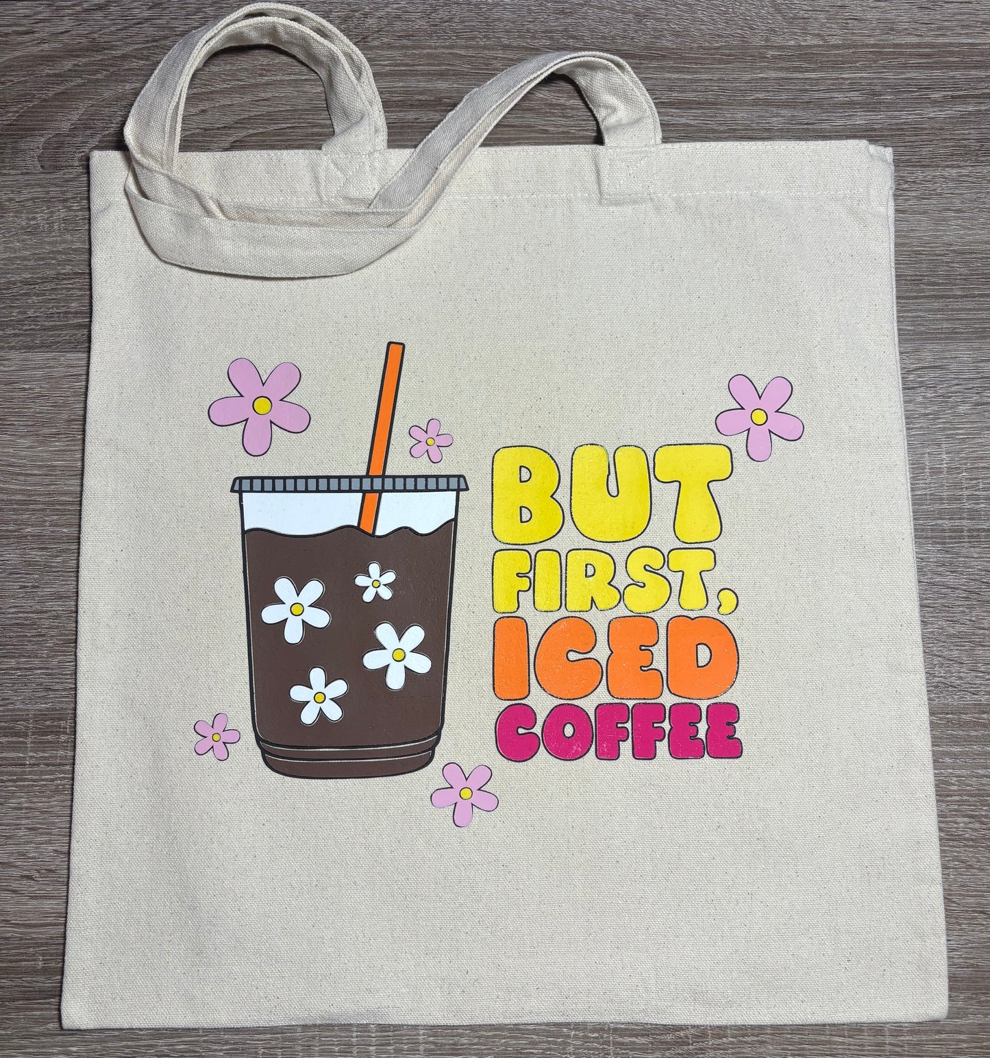 But first, iced coffee