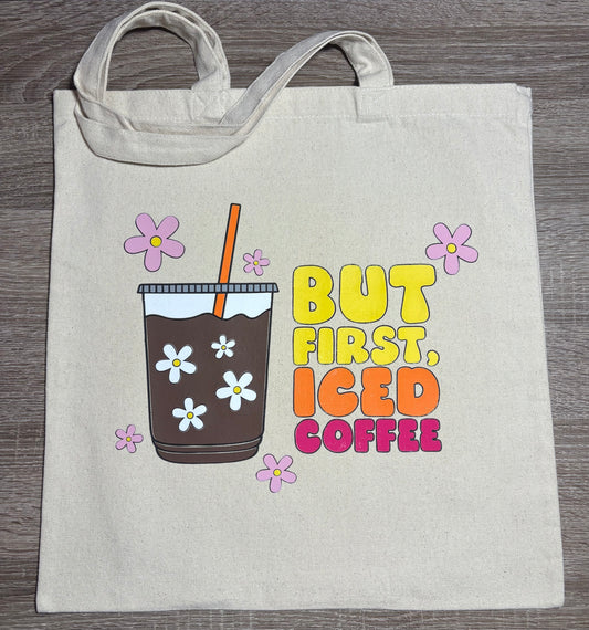 But first, iced coffee