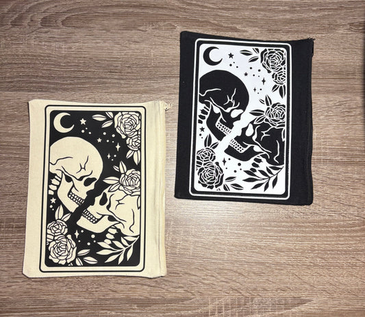 Skull Zip Bags